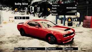 Need for Speed MostWanted Dodge Challenger SRT Demon