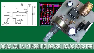 DC / DC VOLTAJ YÜKSELTİCİ DEVRE | DC DC BOOSTER