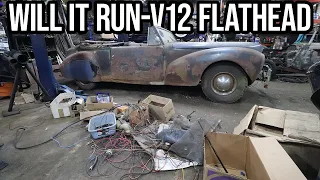 Can We Get Our Sketchy 1941 V-12 Lincoln Running Without Getting SHOCKED!!