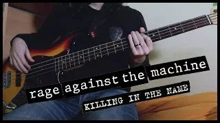 Rage Against the Machine - Killing in the Name (Bass Tab) (Play Along Tabs in Video)