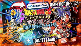 🤯 SAIU DRAGON BALL BREAKING LIMITS MOD PRA CELULAR ANDROID ATUALIZADO 2024 ✅ (DBZ TTT MOD) - PPSSPP