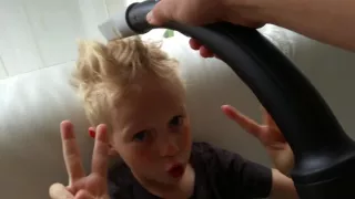 Rock your hair with a #hoover #hairstyle #blonde #boy #cute #rockstar #kids