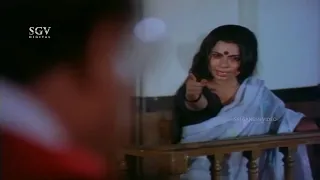 Umashree Best Argument Against Judge in Prostitution Case - Court Scene - Nava bharatha Movie part-4