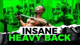 INSANE HEAVY BACK / CHEST DAY FOR MASS || BACK DAY MOTIVATION