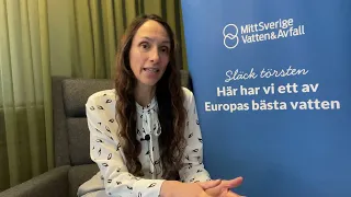 Möt Eliane de Sousa e Silva kartingenjör på MittSverige Vatten & Avfall.