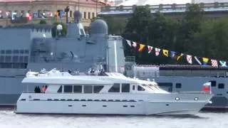 День ВМФ привествие Главкома Адмиралу Эссен"