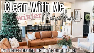 CLEANING MOTIVATION MARATHON 2024 :: Over 2 Hours of INSANE Speed Cleaning, Decluttering & Recipes
