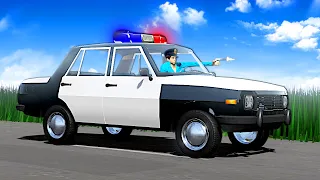 I Found a POLICE CAR! - The Long Drive Gameplay