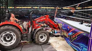 Brock Lesnar hebt den Ring mit einem Traktor an: SummerSlam 2022 (WWE Network Exclusive)