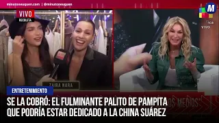 Se la cobró: el fulminante palito de Pampita que podría estar dedicado a la China Suárez