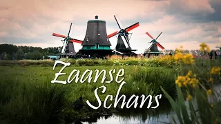 ZAANSE SCHANS, Netherlands | City of Windmills | 4K