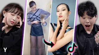 Korean React To TikTok ‘SuperModel’ Challenge for the first time | Y