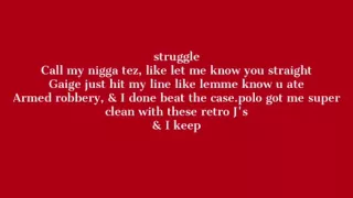 King Tray-Blood on The Money Lyrics