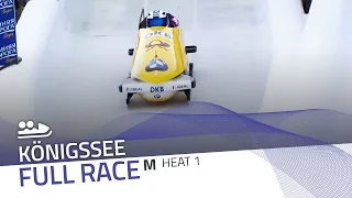 Königssee | BMW IBSF World Cup 2015/2016 - 2-Man Bobsleigh Heat 1 | IBSF Official