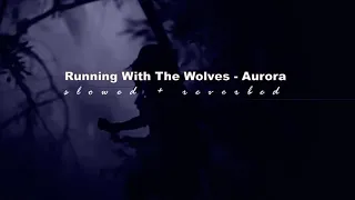 Running with the wolves - aurora [𝙨𝙡𝙤𝙬𝙚𝙙 + 𝙧𝙚𝙫𝙚𝙧𝙗]