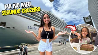 COMEMORAMOS O ANIVERSÁRIO DA MINHA IRMÃ NUM CRUZEIRO | O MUNDO DE LARISSA