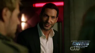Lucifer Crossover Finding Oliver's Soul Crisis on Infinite Earths Crossover