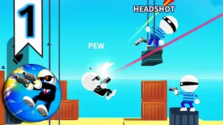 Johnny Trigger: Action Shooter | Level 1-15 | Gameplay Walkthrough Part 1 (Android, iOS)