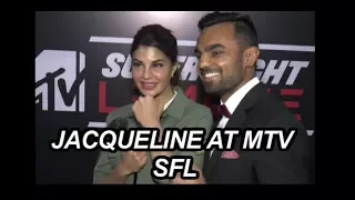 Jacqueline Fernandez Spotted at MTV Super Fight League