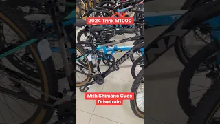 Sneak peek at the 2024 Trinx M1000 mountain bike.