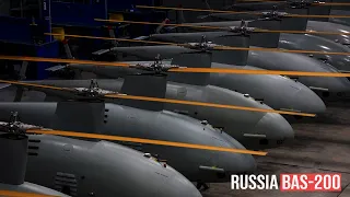 Russia’s ‘Helicopter Drone’ BAS-200 Gets Ready To ‘Bash’ Ukraine