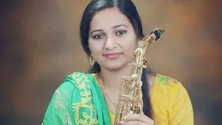 Mannil intha kathal |மண்ணில் இந்த காதல் இன்றி|saxophone |meghana saligrama