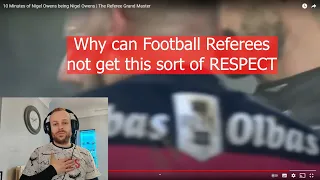 Rob Reacts... Football Referee Reaction to Nigel Owens - The Greatest Referee (Rugby)