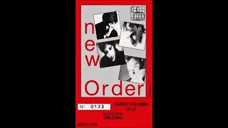 New Order-Blue Monday (Live 12-13-1985)