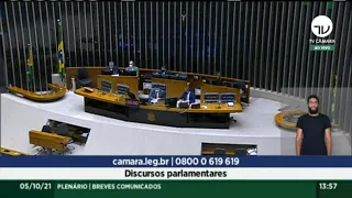 Plenário - Breves Comunicados – Discursos Parlamentares – 05/10/2021