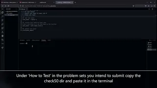 Harvard CS50 Python | How to submit problem Sets