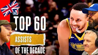 NBA's Top 60 Assists Of The Decade REACTION!! | OFFICE BLOKES REACT!!