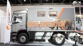 Krug Expedition stand at Caravan Salon