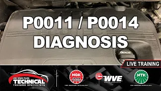 P0011 - P0014 Variable Valve (Cam) Timing Codes and How To Diagnose Them