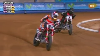 Superprestigio Dirt Track 2 Super Final Marc Marquez Vs Jared Mees