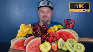 MUKBANG ASMR FRUIT PLATTER | DAVE KAY ASMR