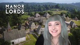 A BEAUTIFUL CITY BUILDER! | Manor Lords