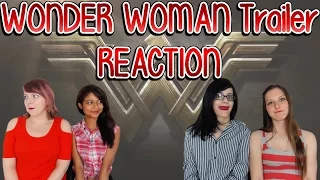 [REACTION] WONDER WOMAN Comic Con Official Trailer | Otome no Timing