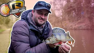 Learn how to find and catch canal perch with Kev Cox | Lure fishing soft plastics and hardbaits