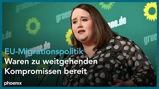 B'90/Grüne: Pressekonferenz mit Ricarda Lang am 12.06.23