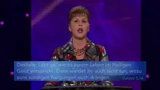 Gutes angewöhnen, Schlechtes abgewöhnen (1) – Joyce Meyer – Gott begegnen