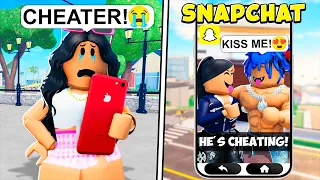BOYFRIEND CHEATED WITH MY BEST FRIEND On SNAPCHAT.. (Brookhaven RP🏡)