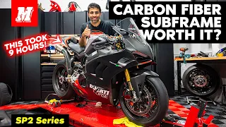 Full Carbon Fiber Subframe on our Ducati Panigale V4 SP2! | SP2 Series Part 15