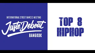 NASTYA, ANDREY vs DEW SAKI, SMART | TOP 8 HIPHOP 2vs2 | JUSTE DEBOUT BANGKOK 2019