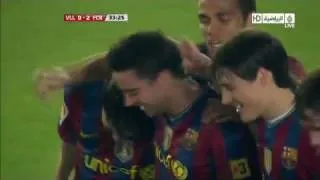 Villarreal - FC Barcelona 1-4   All Goals 05.01.2010 La Liga  HD Quality!!!!