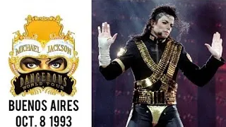 Michael Jackson Dangerous Tour Live Buenos Aires, Argentina October 8th, 1993 Jam/WBSS Pro Footages