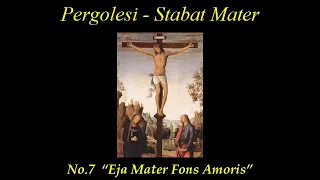 Pergolesi- Stabat Mater - 7. Eja mater - Score