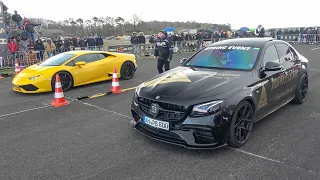 BRABUS 800 E63S AMG 4 Matic VS. Lamborghini Huracan LP610-4