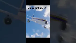 Minion air flight 69 #funny #viral #fyp #cool