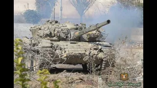 125 танковые бои в сирии, крутая подборка