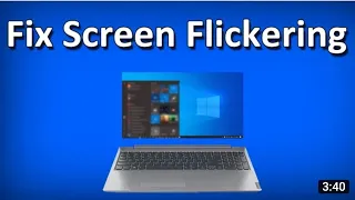 Screen Blinking | flickering Problem Solved ! Pc and laptop  ✅100% Fixed Screen Flickering #Blinking